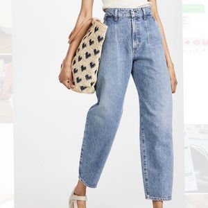 Agolde Jeans | Nwt Agolde Darted Balloon Baggy Ultra High Rise Jeans Size 27